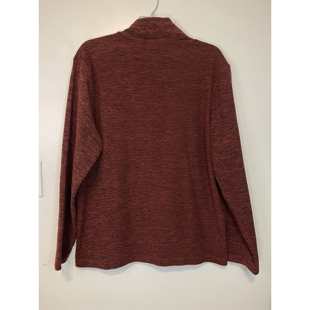 Eddie Bauer Sweater Mens X Large 1/4 Zip Fleece Pullover - Picture 2 of 6